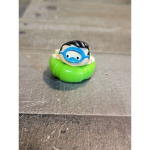 Green pool floaties kid boy toy figure